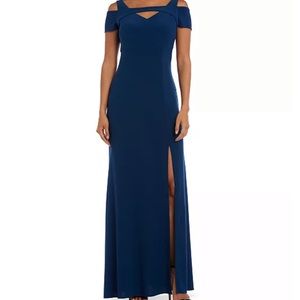 Teal Floor Length Gown